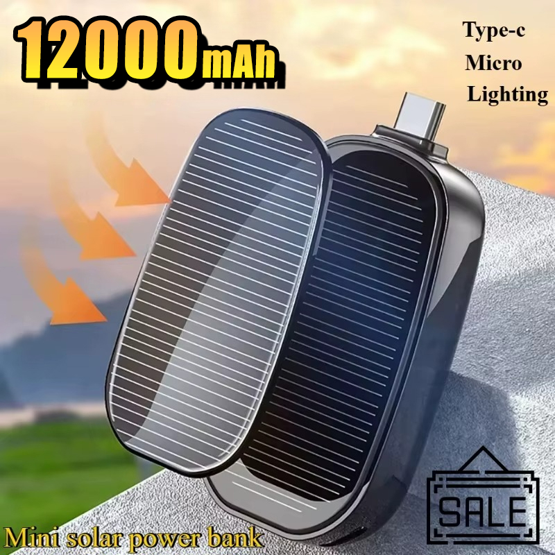 Outdoor Usb Power Outlet - Emergency Solar Mini Portable Power Bank