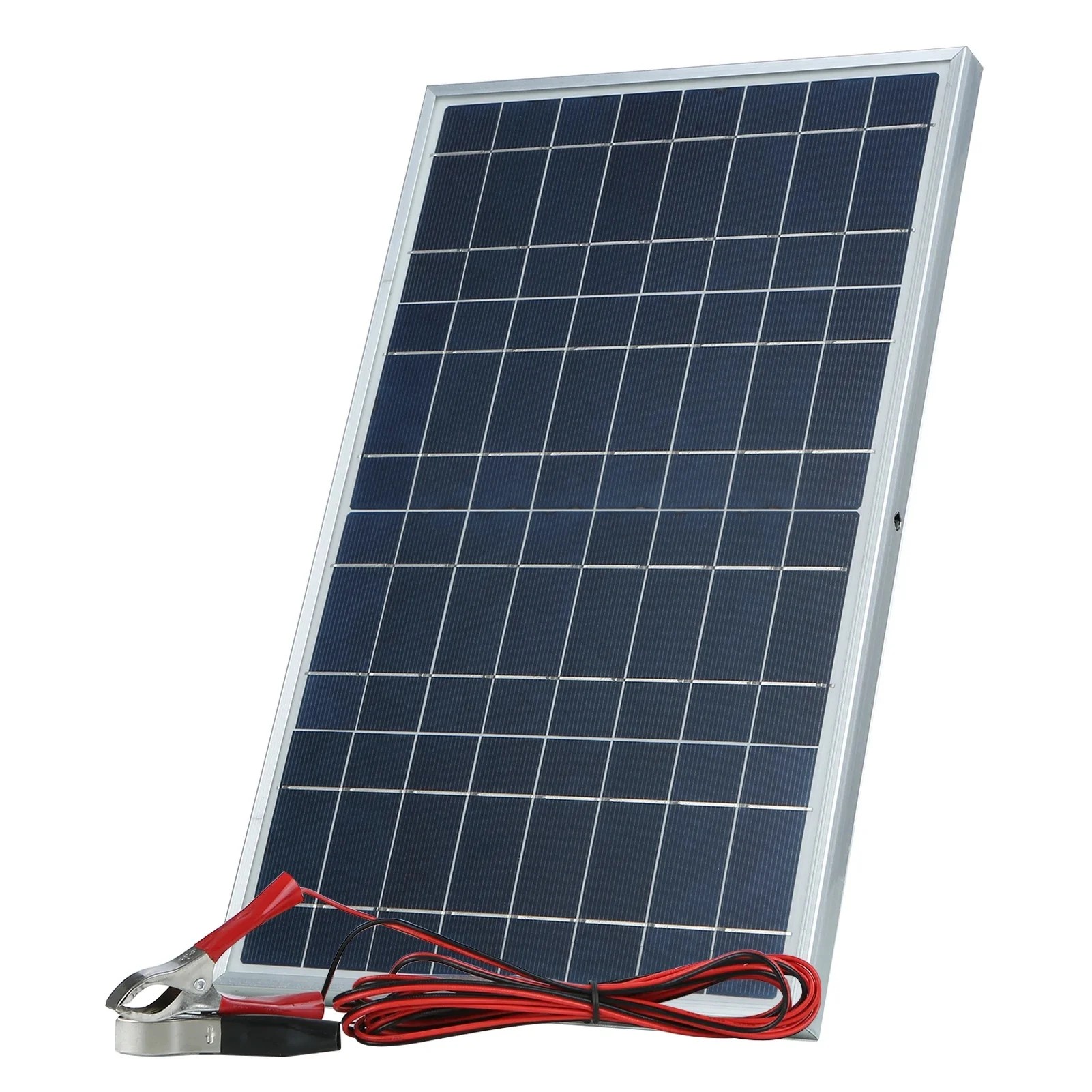 Outdoor Power Source - 35W Solar Panel Kit Complete 12V