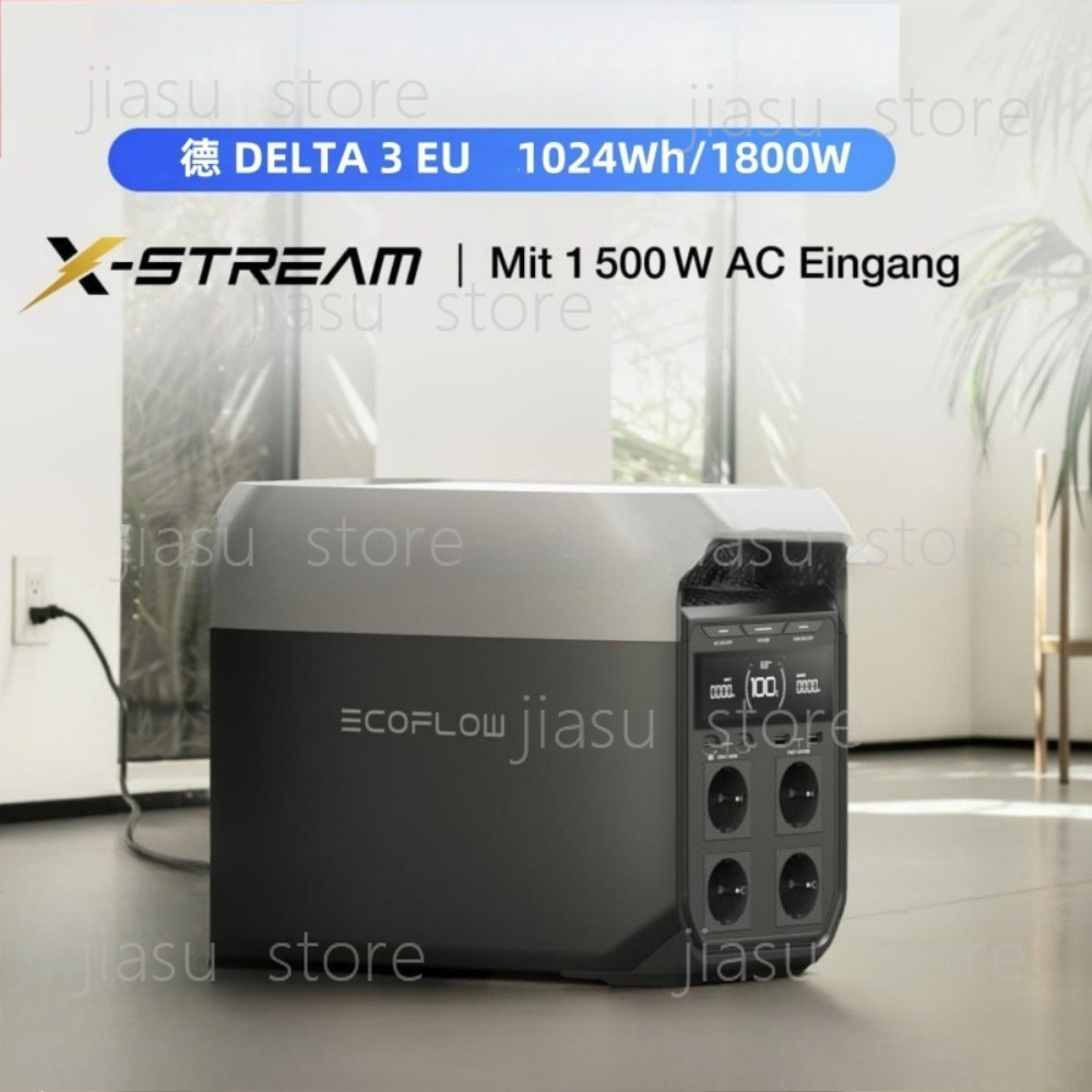 Outdoor Power Source - EcoFlow DELTA 3 Portable Power Station