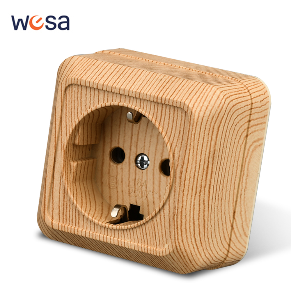 WESA Wood Wall Surface Socket  - огляд і ціна Outdoor Power Module