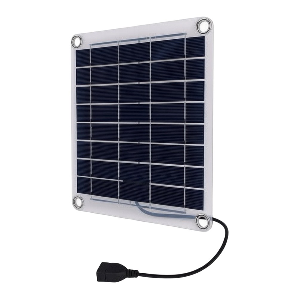 10W Solar Ceiling Fan Kit Dual - огляд і ціна Outdoor Usb Power Outlet