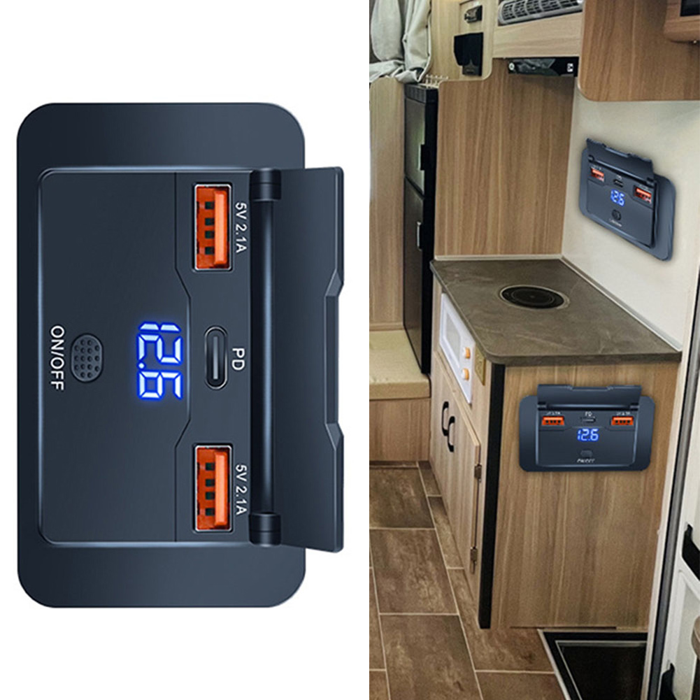 Truck Power Outlet RV Socket C - огляд і ціна Outdoor Usb Power Outlet