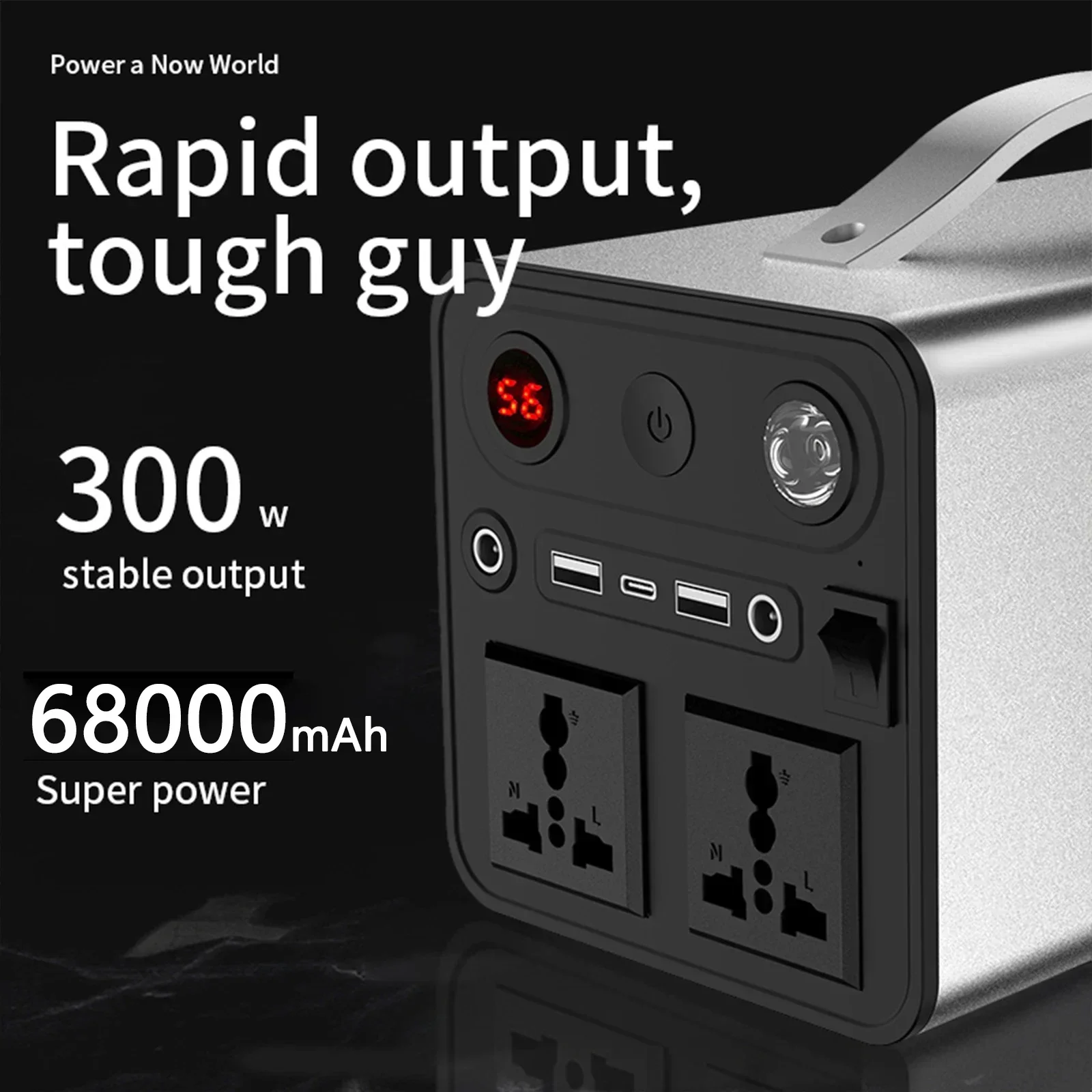 PURFIELD Portable Power 68000m - огляд і ціна Outdoor Power Source