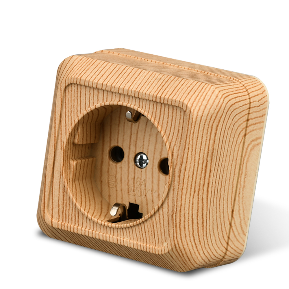 WESA Wooden Wall Surface Socke - огляд і ціна Outdoor Power Module