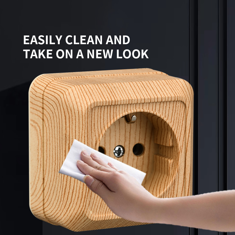WESA Wooden Wall Surface Socke - огляд і ціна Outdoor Power Module