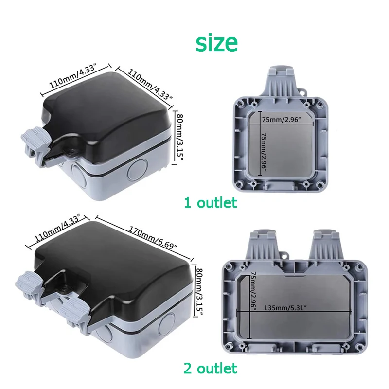 EU KR Outdoor Wall Waterproof  - огляд і ціна Outdoor Power Module