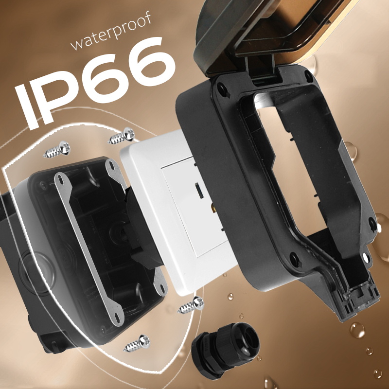 Avoir IP66 Wall Waterproof Soc - огляд і ціна Outdoor Power Module