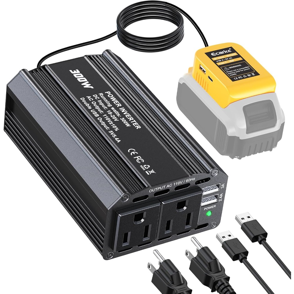 300W Portable Power Inverter D - огляд і ціна Outdoor Usb Power Outlet