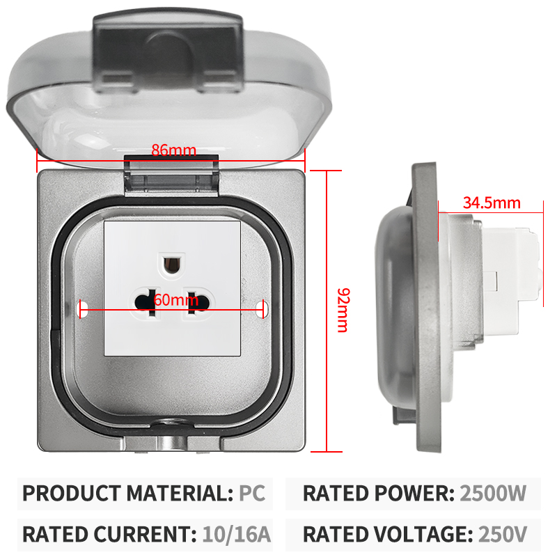 IP65 Waterproof Outdoor Socket - огляд і ціна Outdoor Power Module