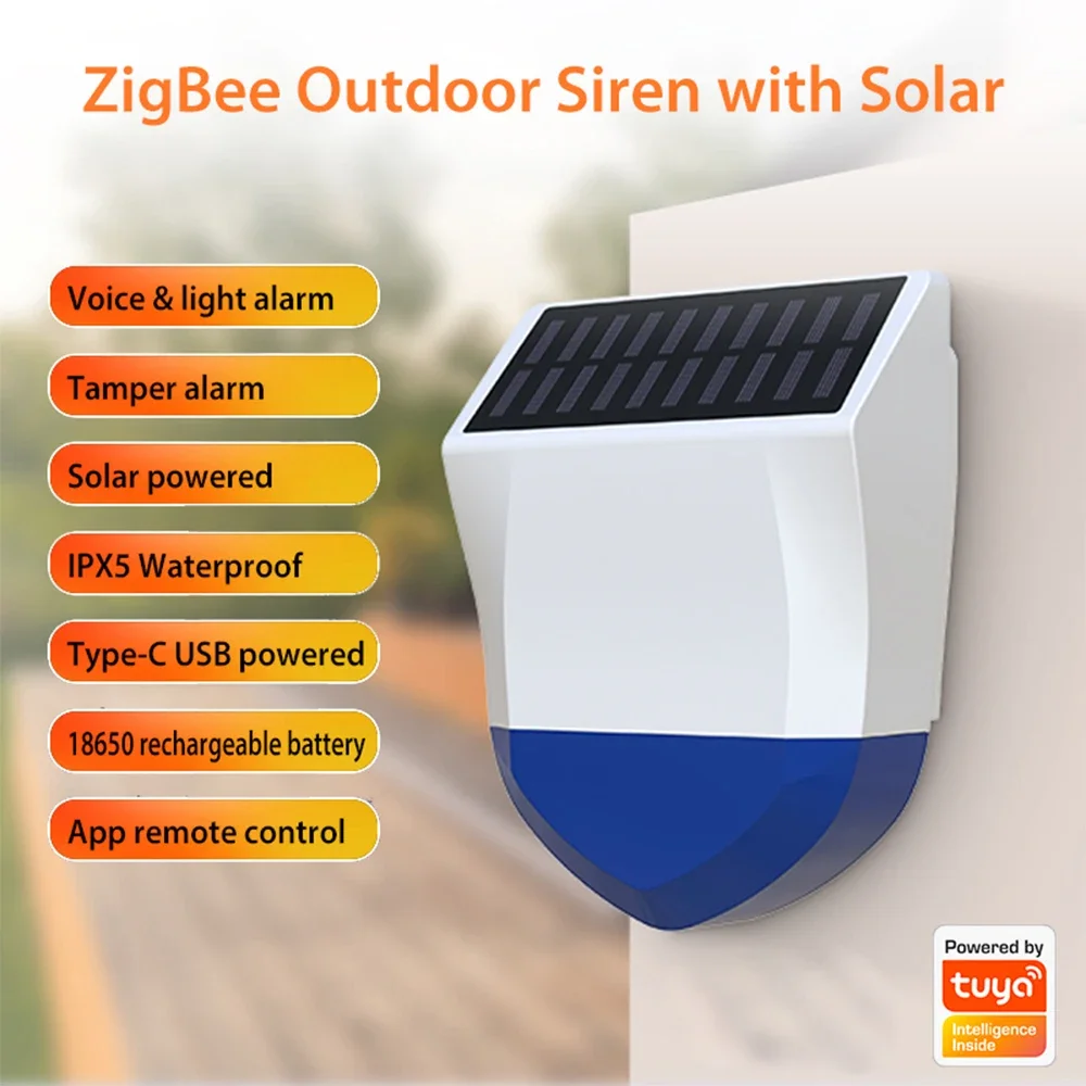 Tuya Smart Zigbee/Wifi Siren A - огляд і ціна Outdoor Usb Power Outlet
